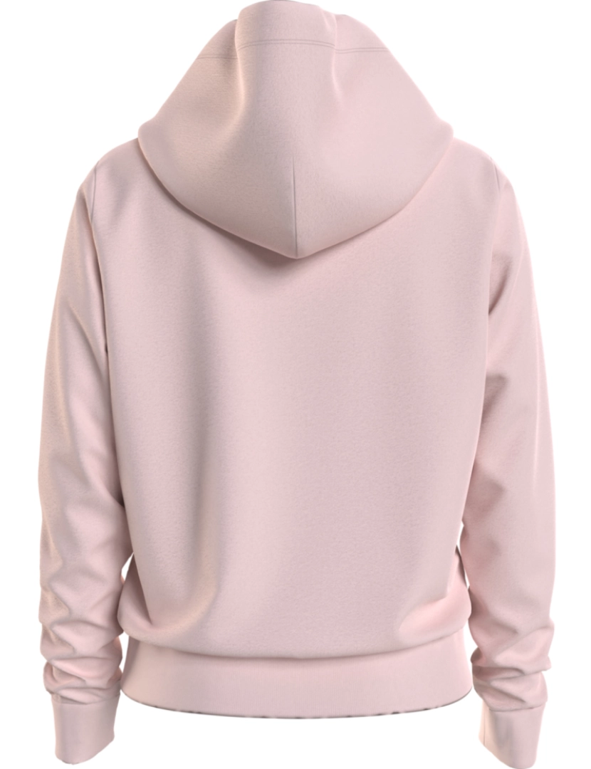 imagem de Tommy Jeans Reg Serif Linear Hoodie Rosa4