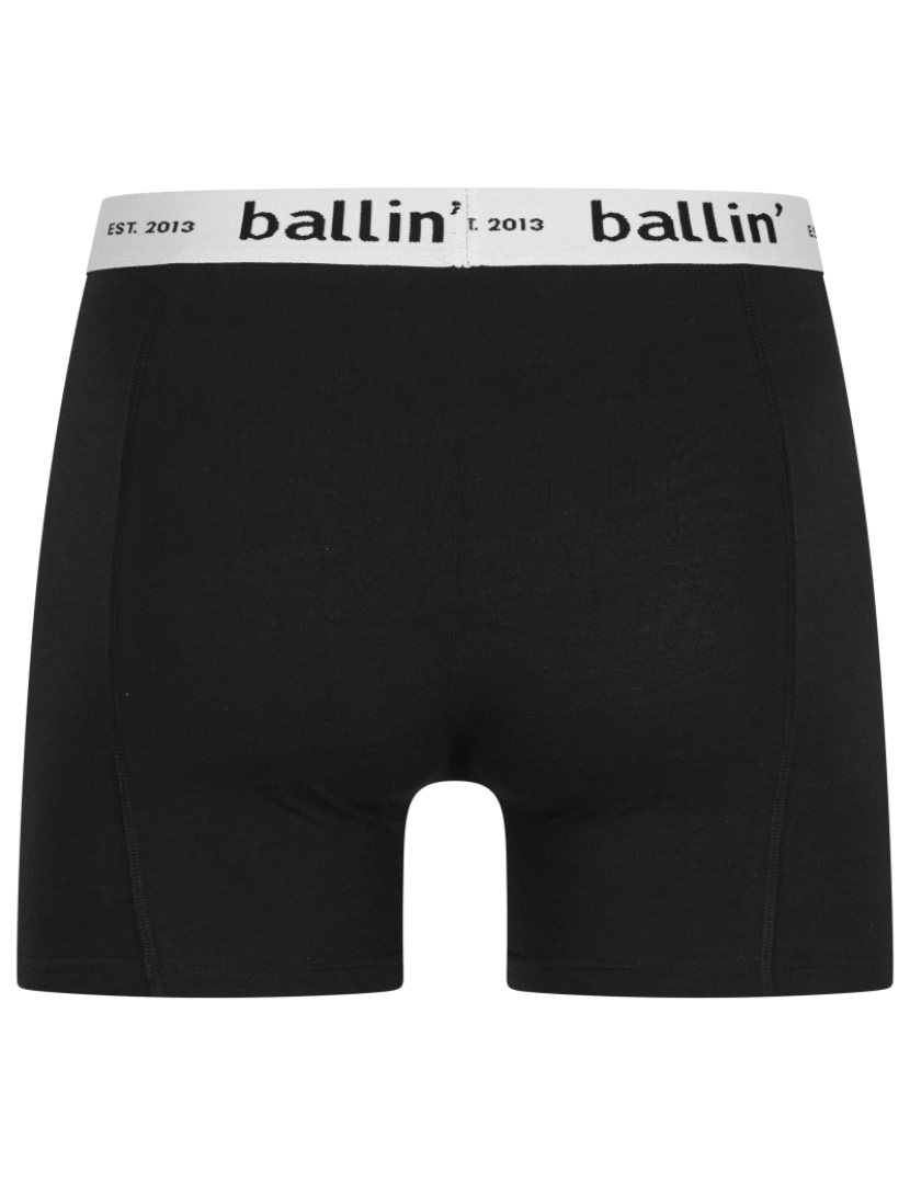 imagem de Ballin Est. 2013 8-Pack Boxers Negro4