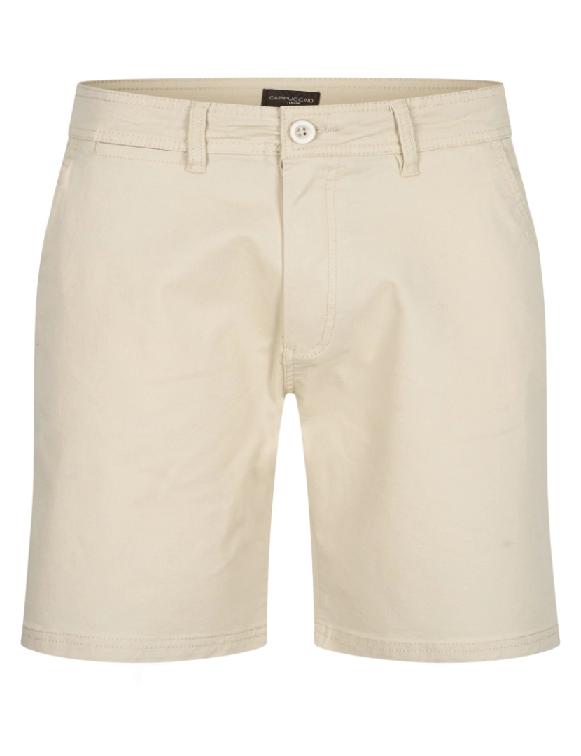 imagem de Cappuccino Italia Chino Short Beige Bege1