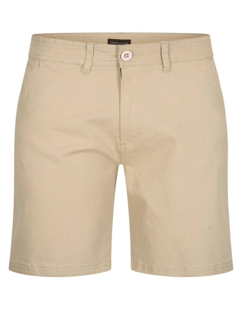 imagem de Cappuccino Italia Chino Short Sand Bege1