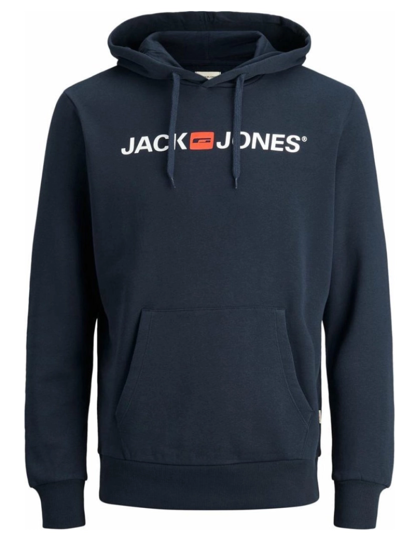 imagem de Jack & Jones Jjecorp Old Logo Sweat Hood  Azul1