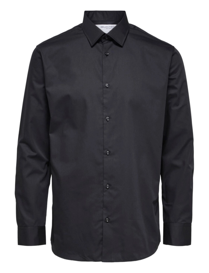 Selected - Selected Regethan Classic Overhemd Zwart Negro