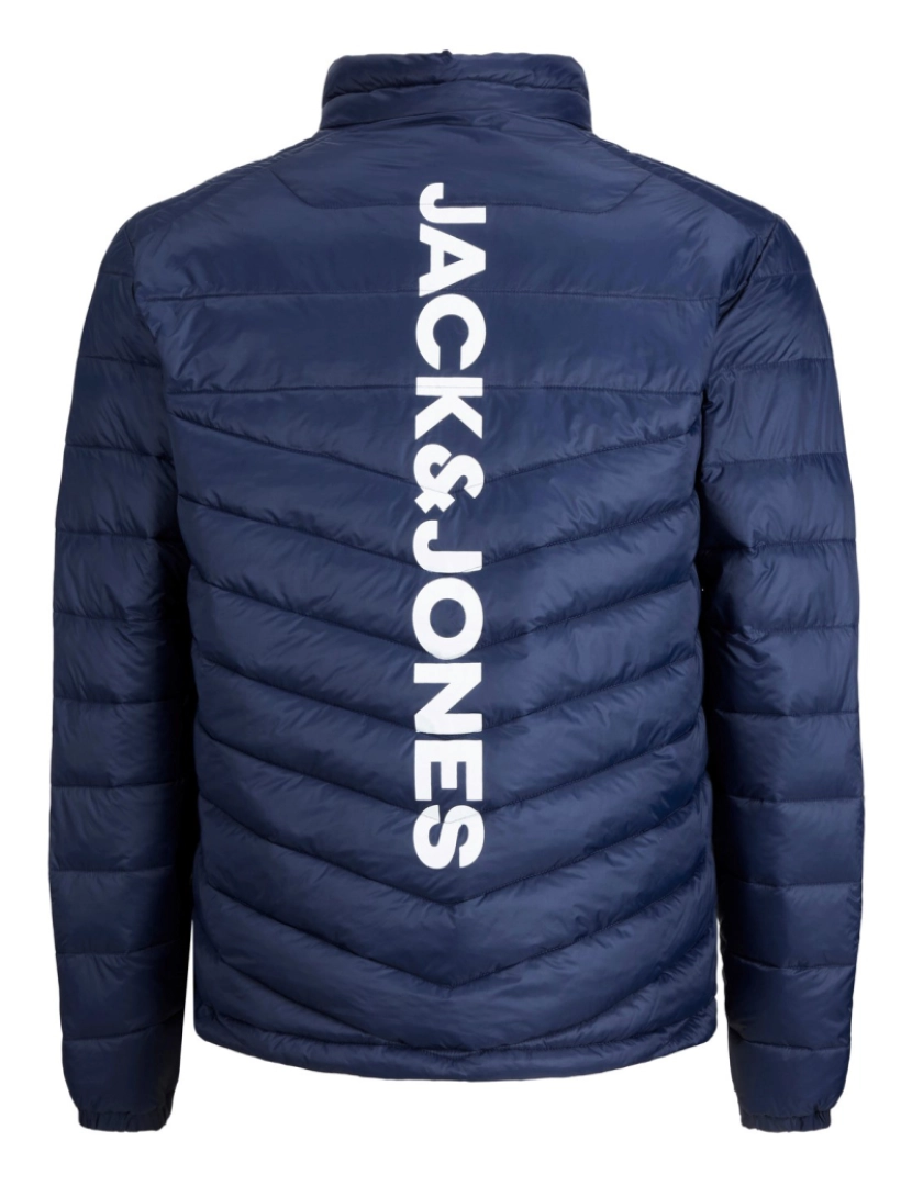 imagem de Jack & Jones JJe Hero Puffer Collar Azul3