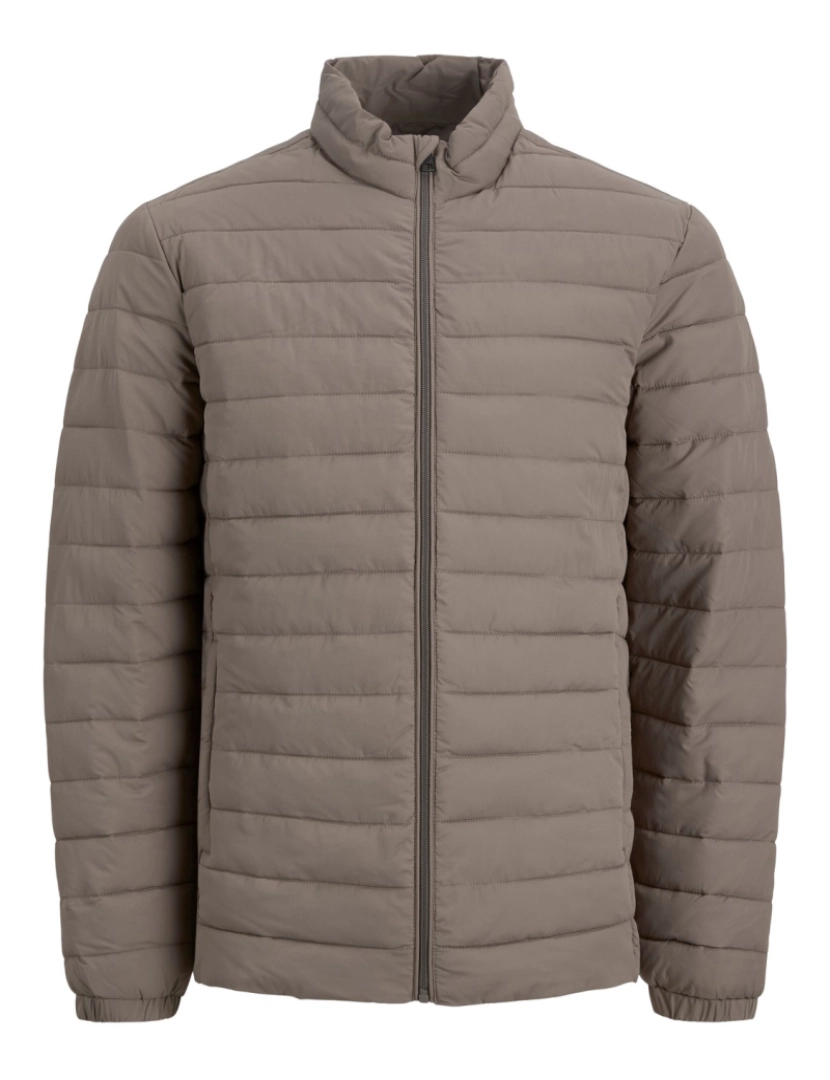 Jack & Jones - Jack & Jones Jje Recycle Puffer Collar Marrom