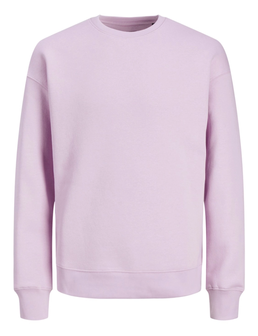 imagem de Jack & Jones JJestar Basic Sweat Crew Neck  Rosa1