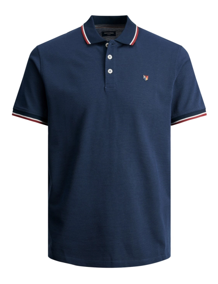 imagem de Jack & Jones Jpor Bluwin Polo Azul1