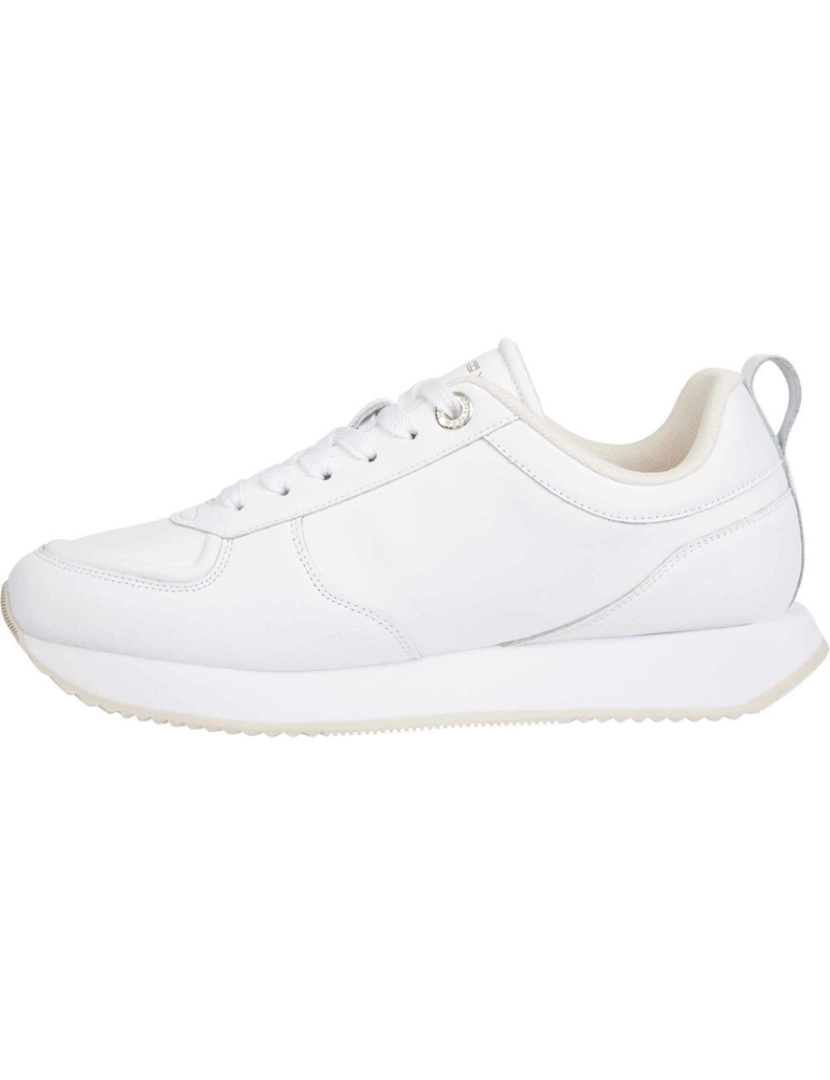 imagem de Tommy Hilfiger Casual Leather Runner Branco3