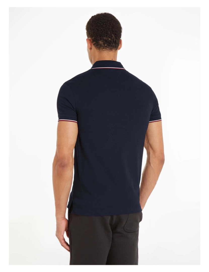 imagem de Tommy Hilfiger Rwb Tipped Slim Polo Azul2