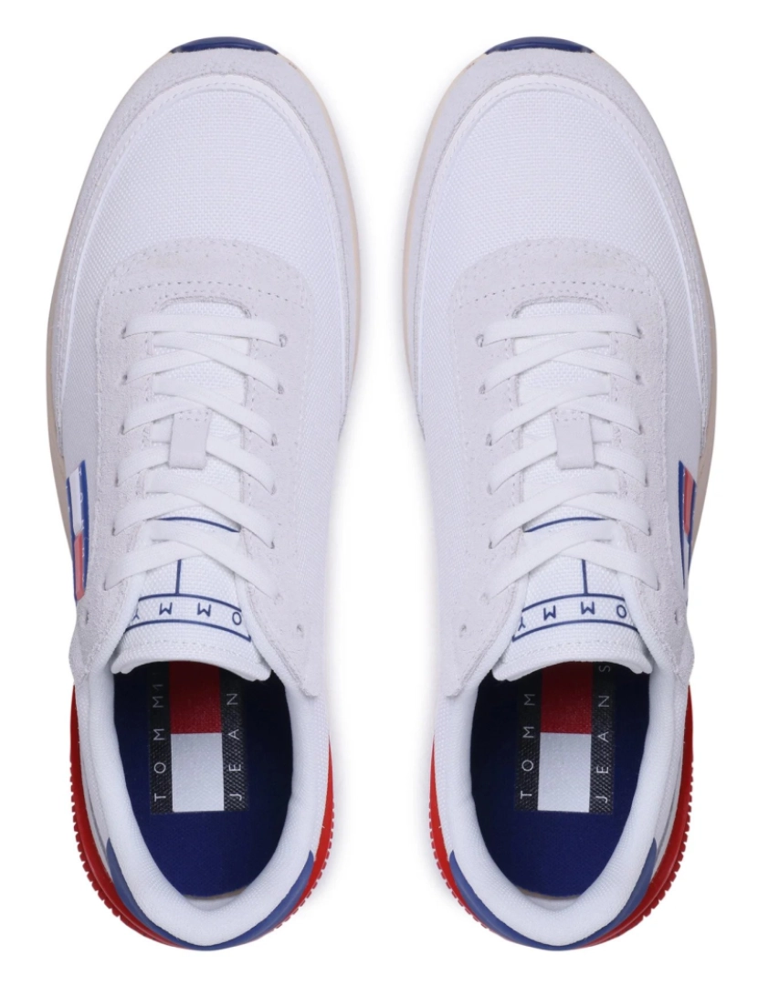 imagem de Tommy Jeans Tech Runner Branco4