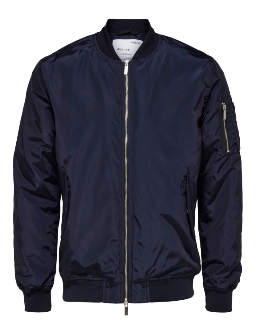 imagem de Selected Archive Bomber Jacket Azul2