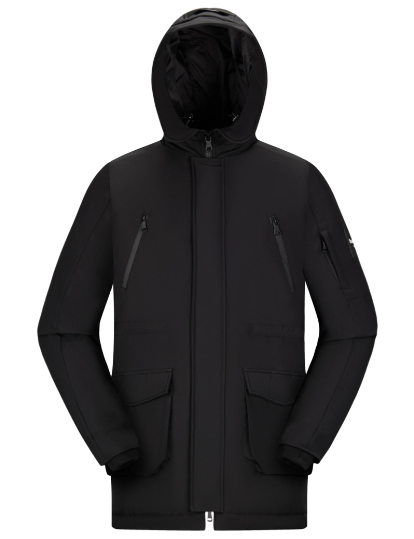 imagem de Ballin Est. 2013 Softshell Parka Louis Negro3