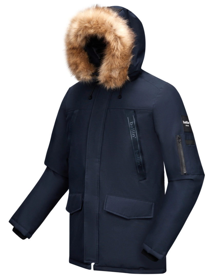 imagem de Ballin Est. 2013 Parka Philipp Azul2