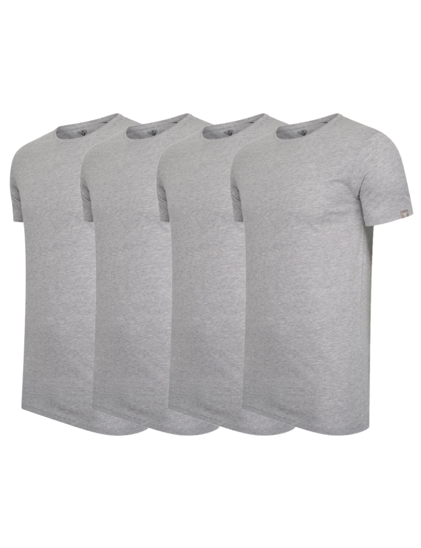 imagem de Cappuccino Italia 4-Pack T-shirts Cinza2