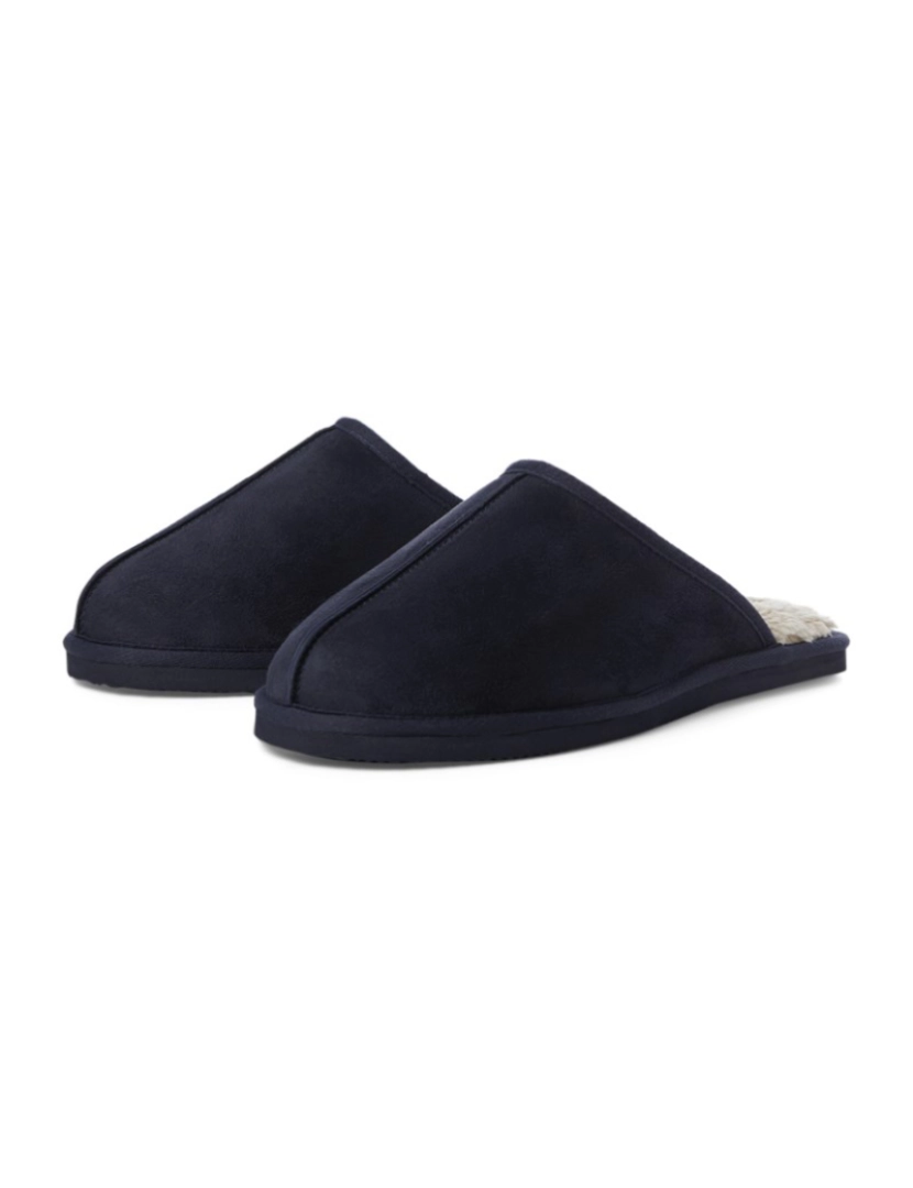 Jack & Jones - Jack & Jones Dudely Microfiber Pantoffel Azul