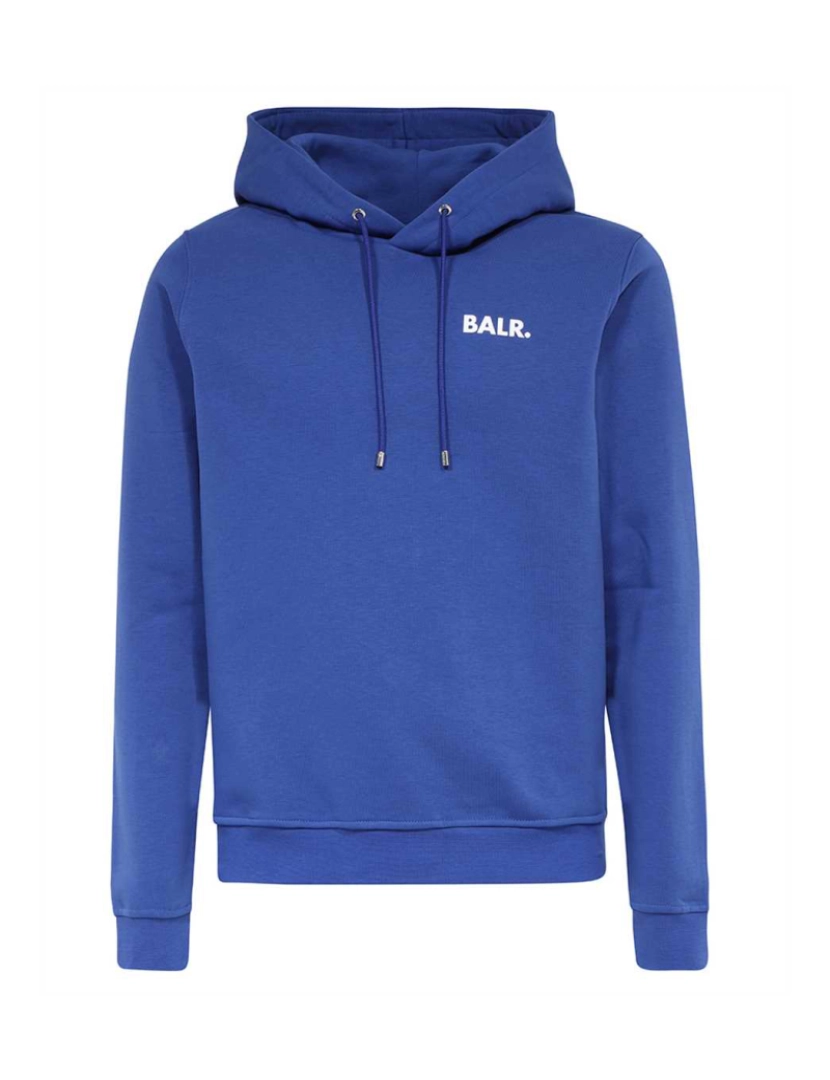 Balr. - BALR. Brand Straight Hoodie Azul