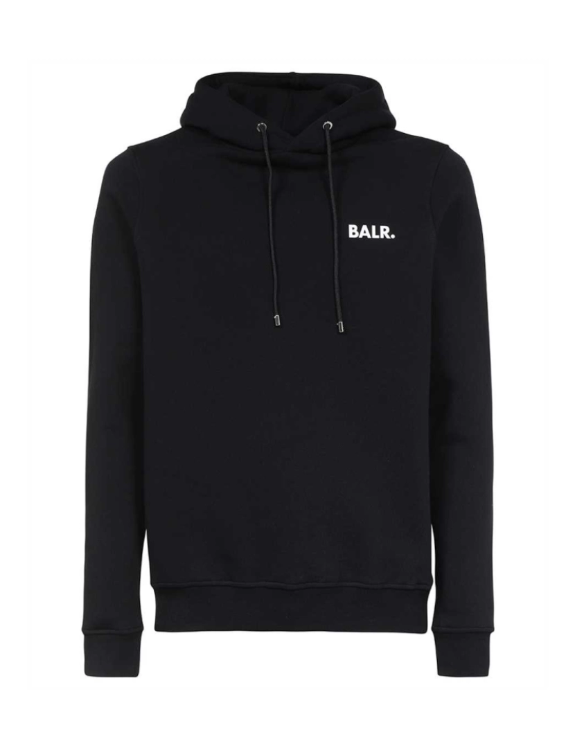 Balr. - BALR. Brand Straight Hoodie Negro