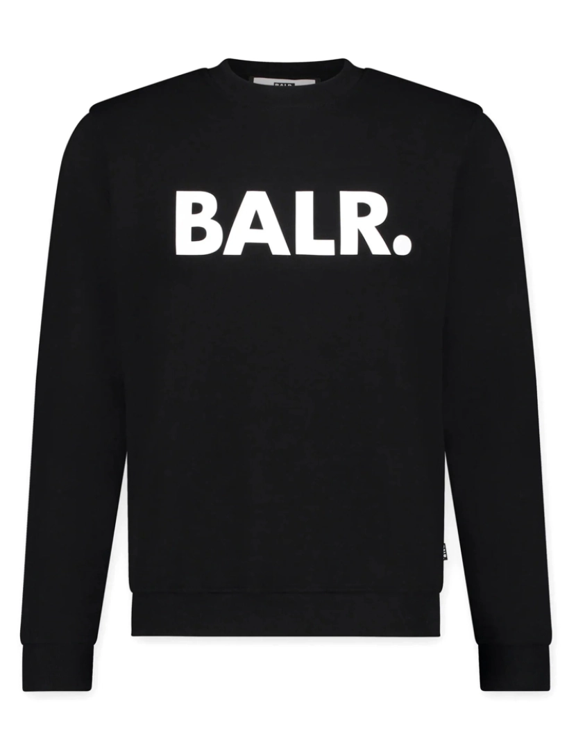 Balr. - BALR. Brand Straight Sweater Negro