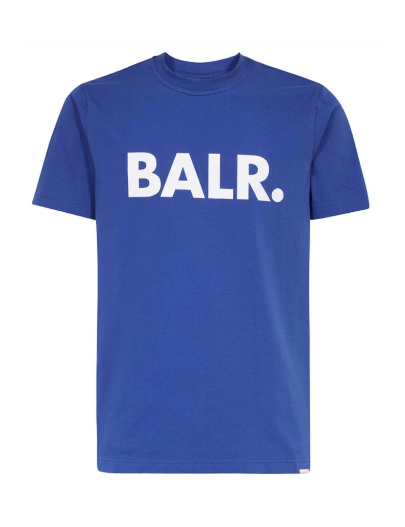 Balr. - BALR. Brand Straight T-Shirt Azul