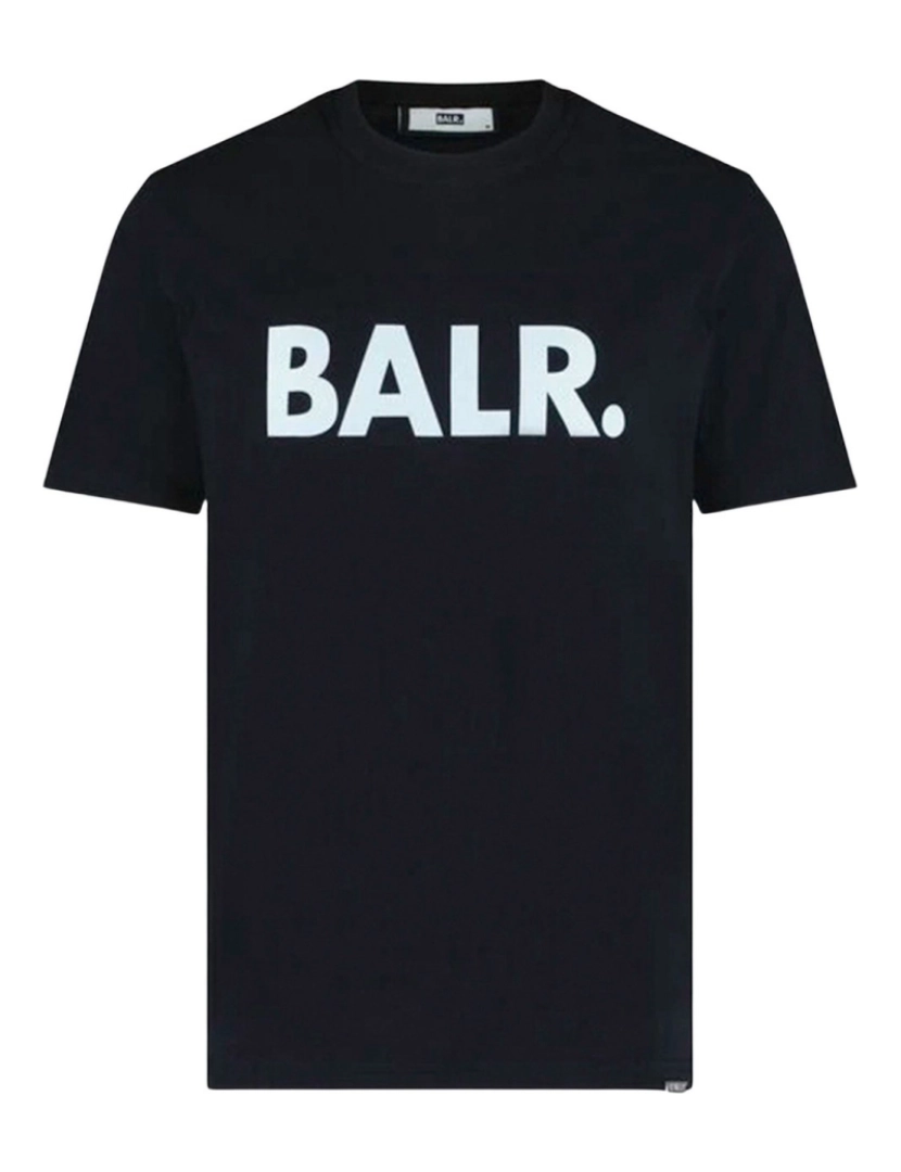 Balr. - BALR. Brand Straight T-Shirt Negro