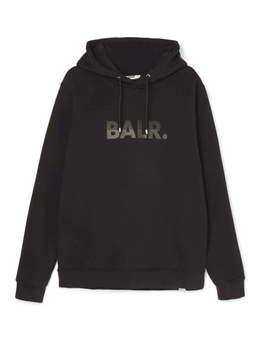 imagem de BALR. Olaf Straight Hoodie Negro2