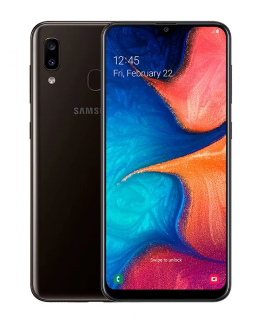 Samsung - Samsung Galaxy A20e 32GB A202F DS Black Grau B