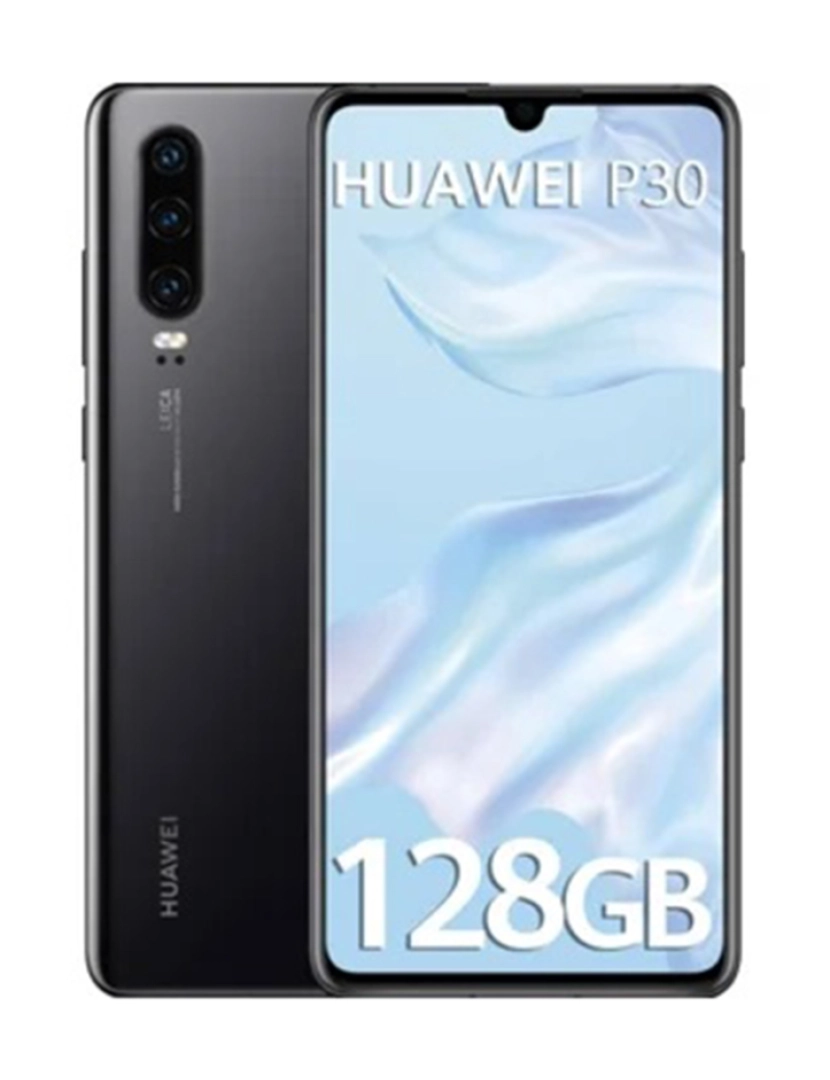 HUAWEI  - Huawei P30 128GB DS Preto