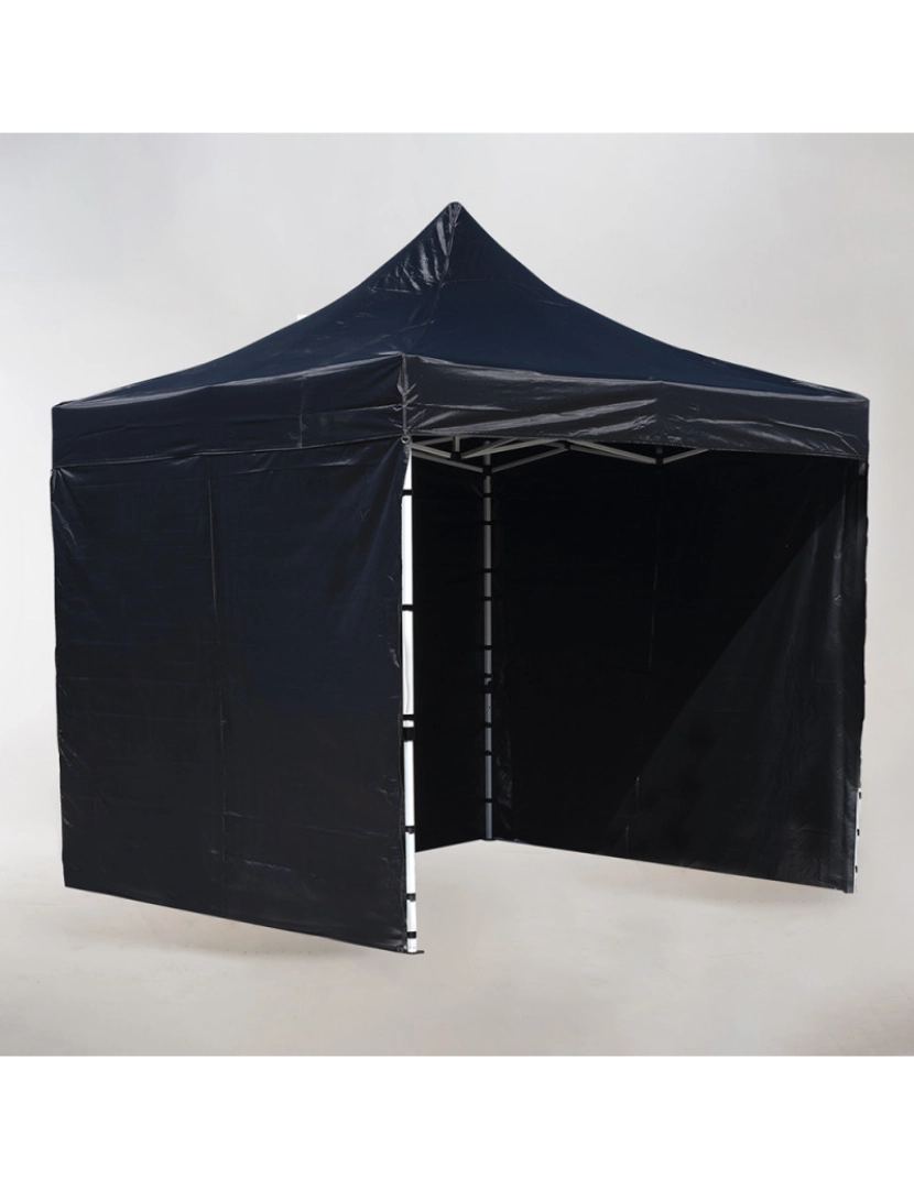 imagem de Tenda 3x3 Master Ignífuga (Kit Completo) - Preto3