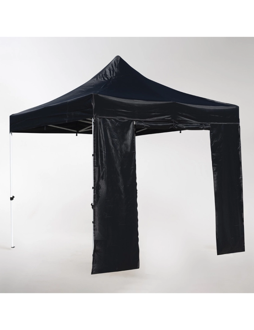 imagem de Tenda 3x3 Master Ignífuga (Kit Completo) - Preto5