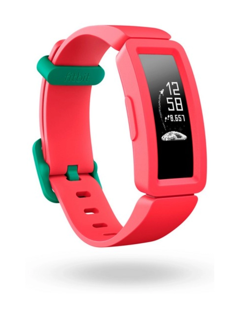 imagem de Pulseira de Atividade Fitbit Ace  OLED Bluetooth  Vermelho1