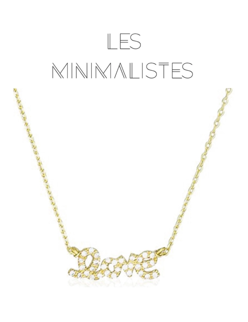 Les Minimalistes - Les Minimalistes Colar Shiny Love Gold