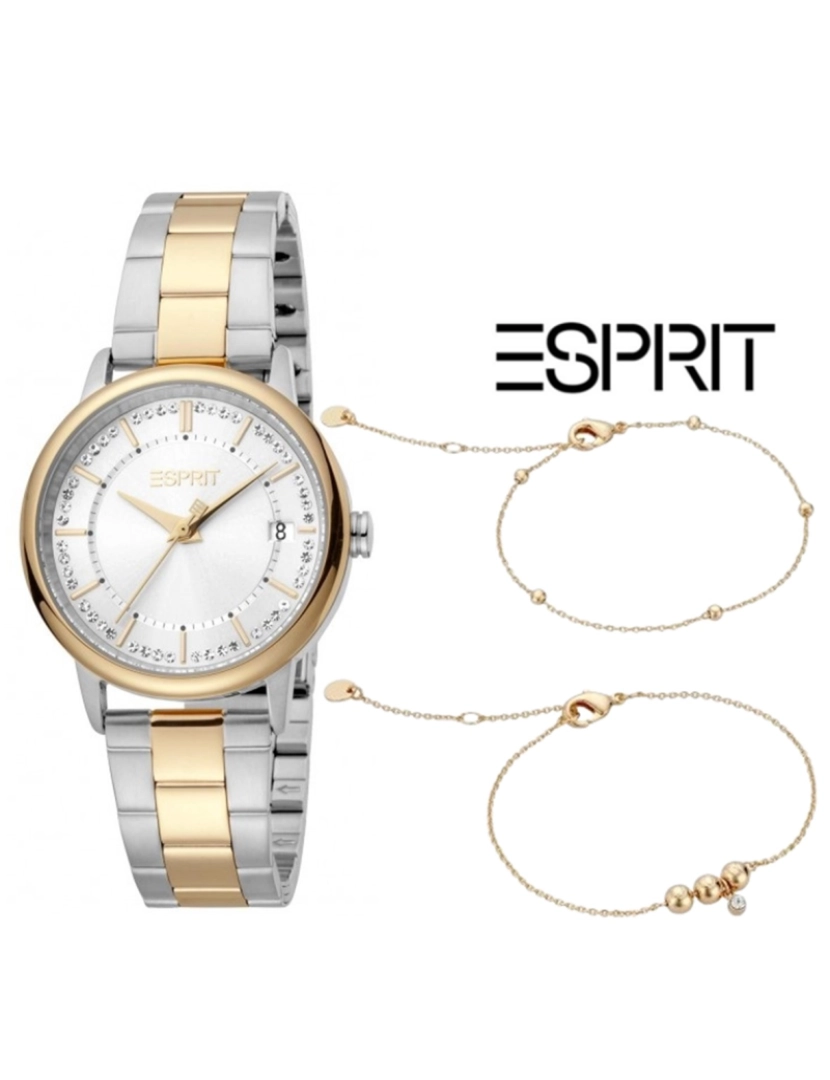 imagem de Esprit Conjunto Relógio +   Pulseiras ESLM1