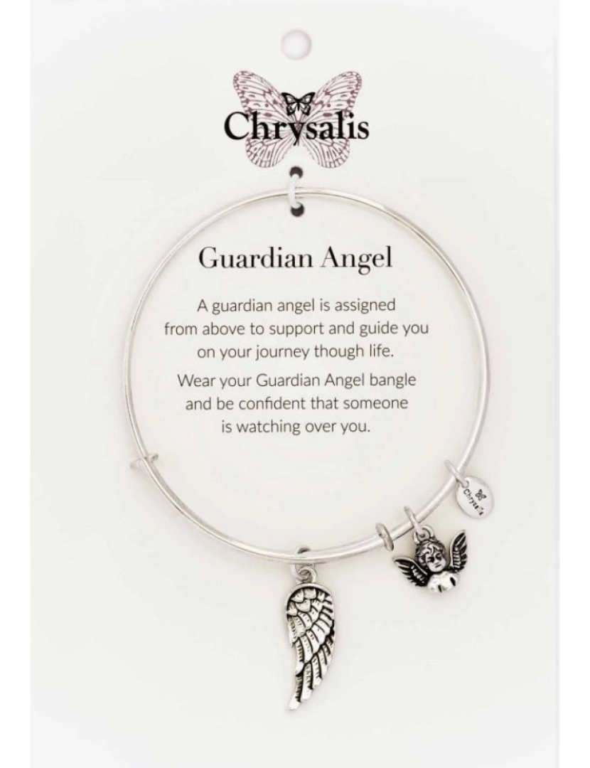 imagem de Pulseira Chrysalis Guardian Angel  Prateado Tamanho Adaptável3