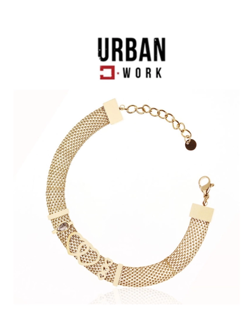 imagem de Urban Work Pulseira de Aço Cirúrgico BST1