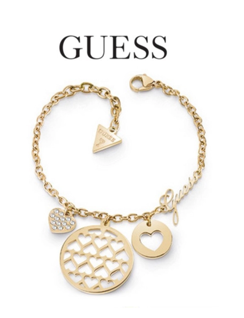 imagem de Guess Pulseira UBBS  Dourado1