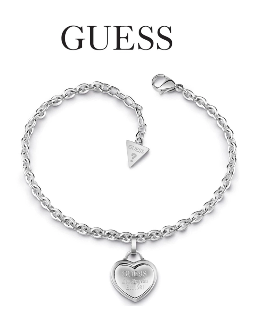 imagem de Guess Pulseira Los Angeles UBBL  Prateado1