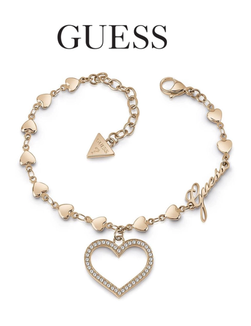 imagem de Guess Pulseira UBBL  Dourado1