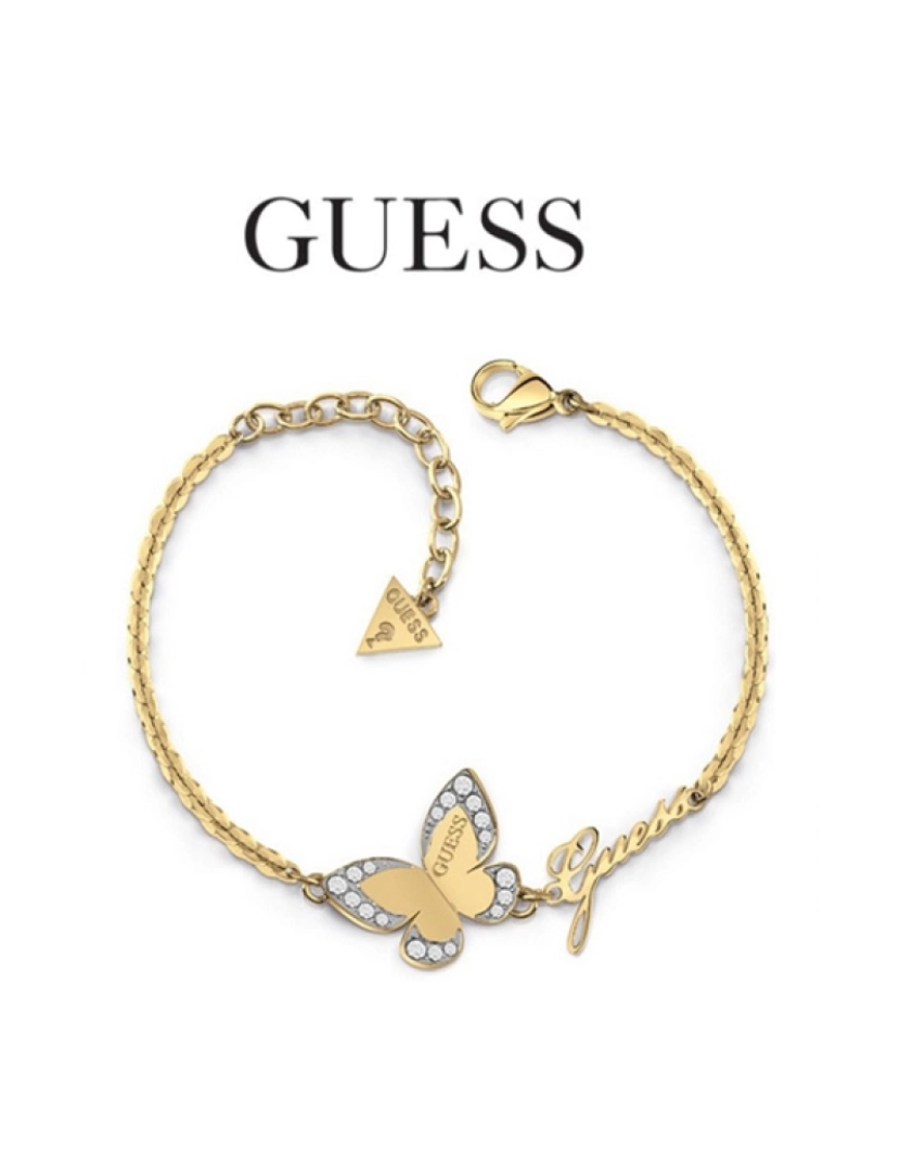 imagem de Guess Pulseira UBBS  Dourado1