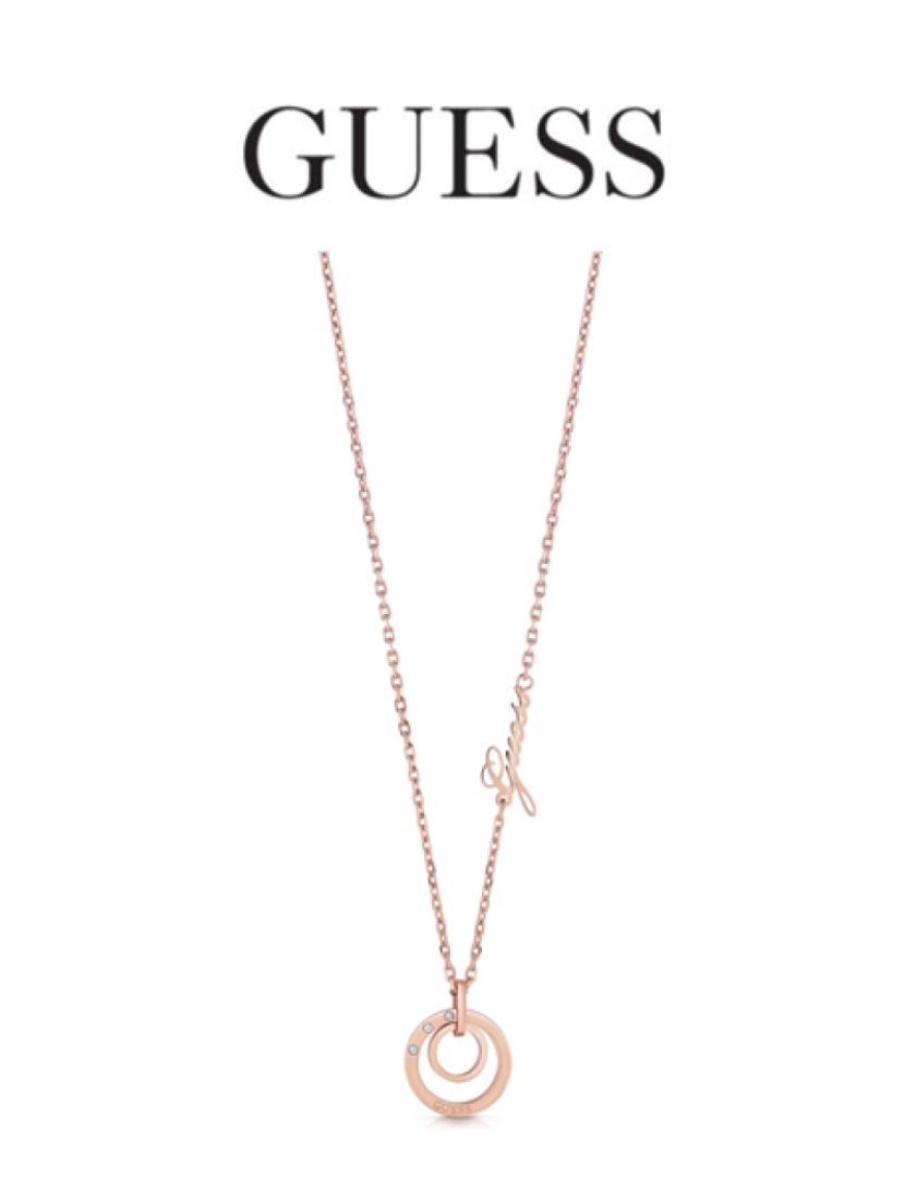 imagem de Colar Guess com Cristais Swarovski UBN1