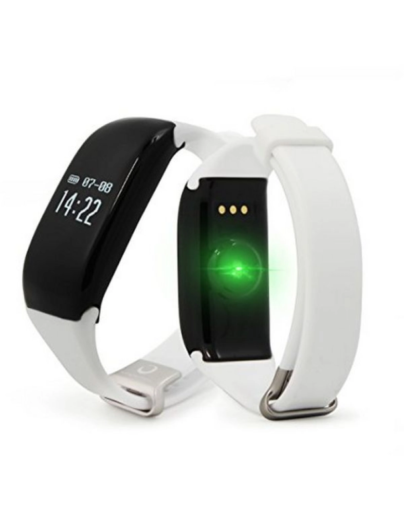 imagem de Pulseira de Atividade BRIGMTON BSPORTB OLED " Bluetooth  IP Android iOS  g Branco1