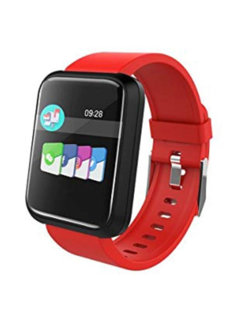 imagem de Pulseira de Atividade BRIGMTON BSPORT " TFT Bluetooth Vermelho1