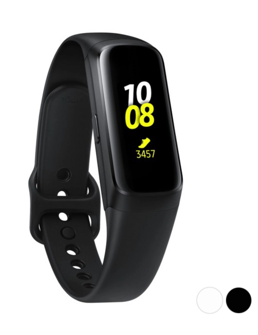 imagem de Pulseira de Atividade Samsung Galaxy Fit SMRN " AMOLED  mAh NFC Preto1