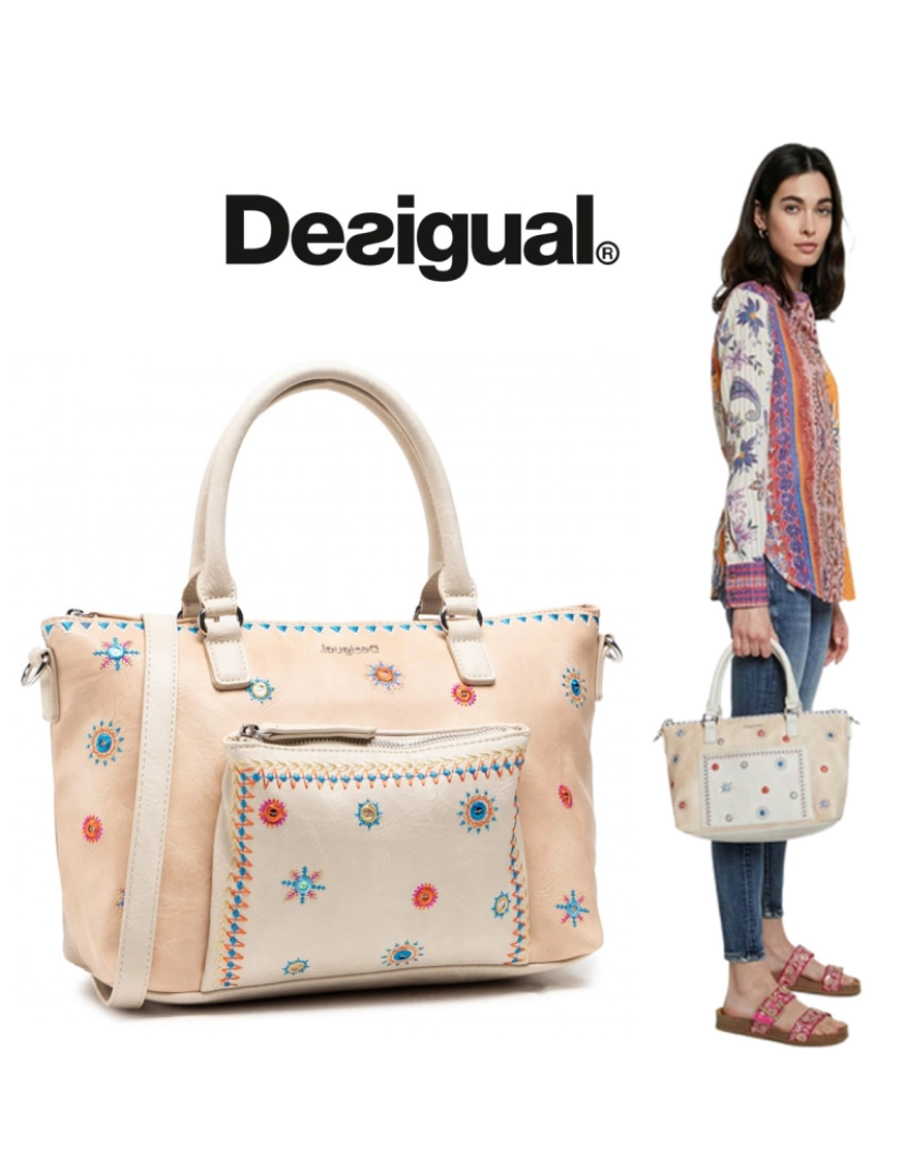 imagem de Desigual Mala Beige STF  21SAXPB61