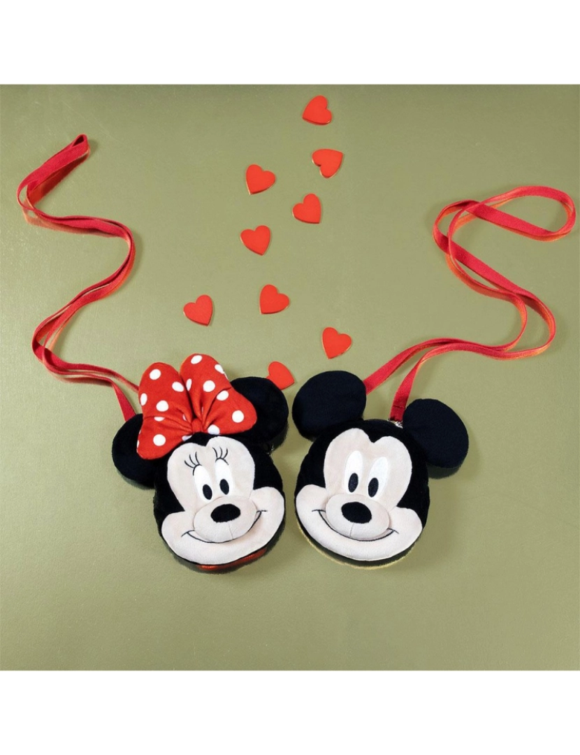 imagem de Mala a Tiracolo 3D Mickey Mouse black (18,9 x 21 x 6 cm)2