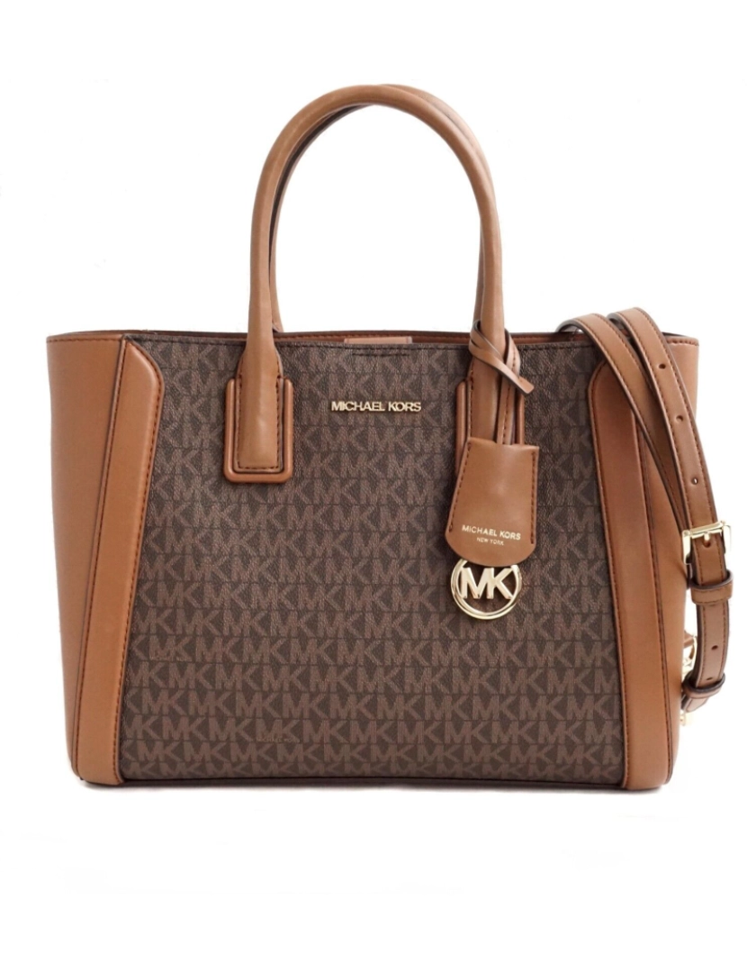 imagem de Michael Kors Conjunto 2 Em 1 Mala de Ombro + Bolsa Ipad 35S2G6KS6B5