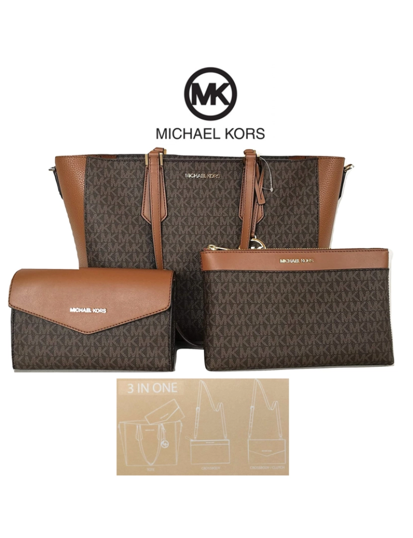 imagem de Michael Kors Malas 3 em 1  35FOGKFT9V1