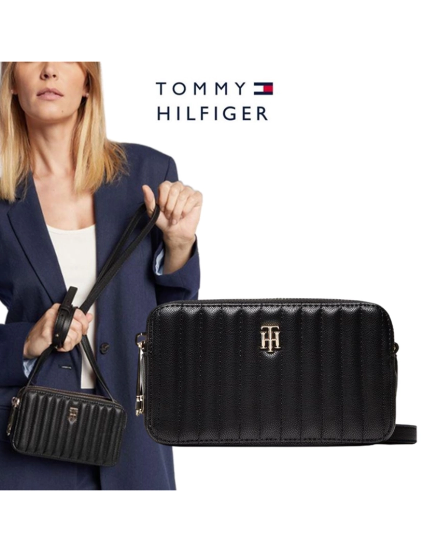 imagem de Tommy Hilfiger Mala Preta STF AW0AW131431