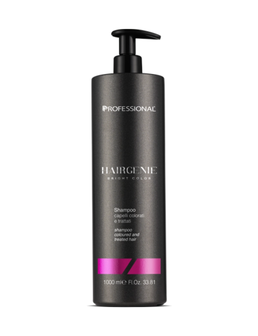 Professional Hair Care - Shampoo Bright Color Hairgenie Professional 1000 ml