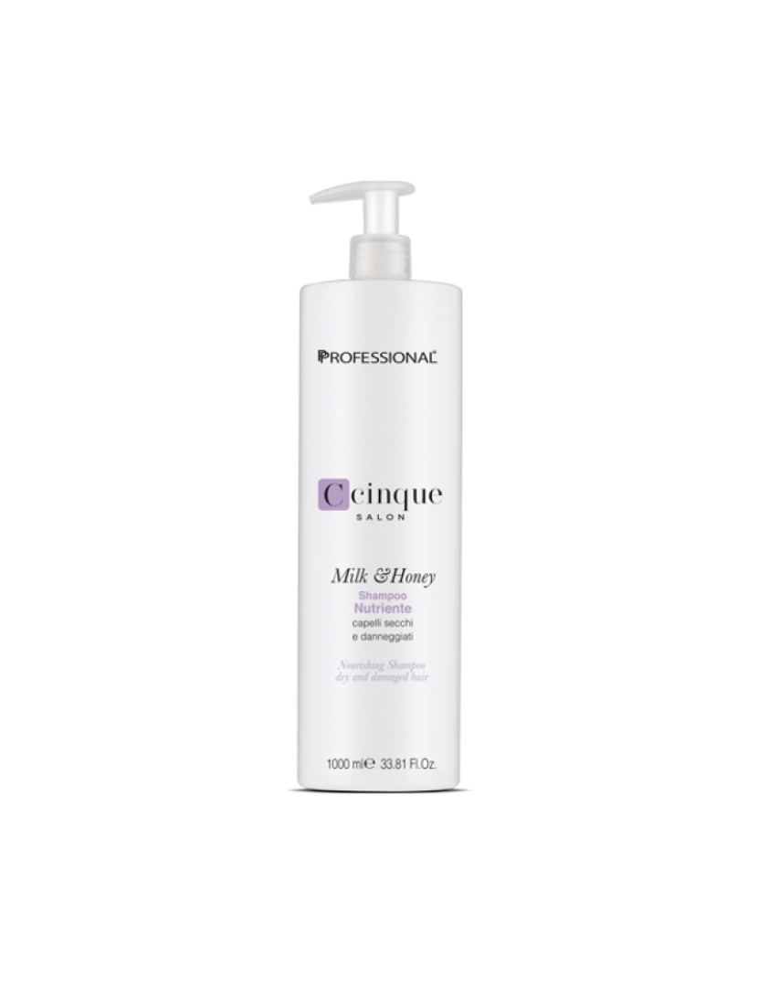 Professional Hair Care - Shampoo C5 Milk & Honey Professional 1000 ml
