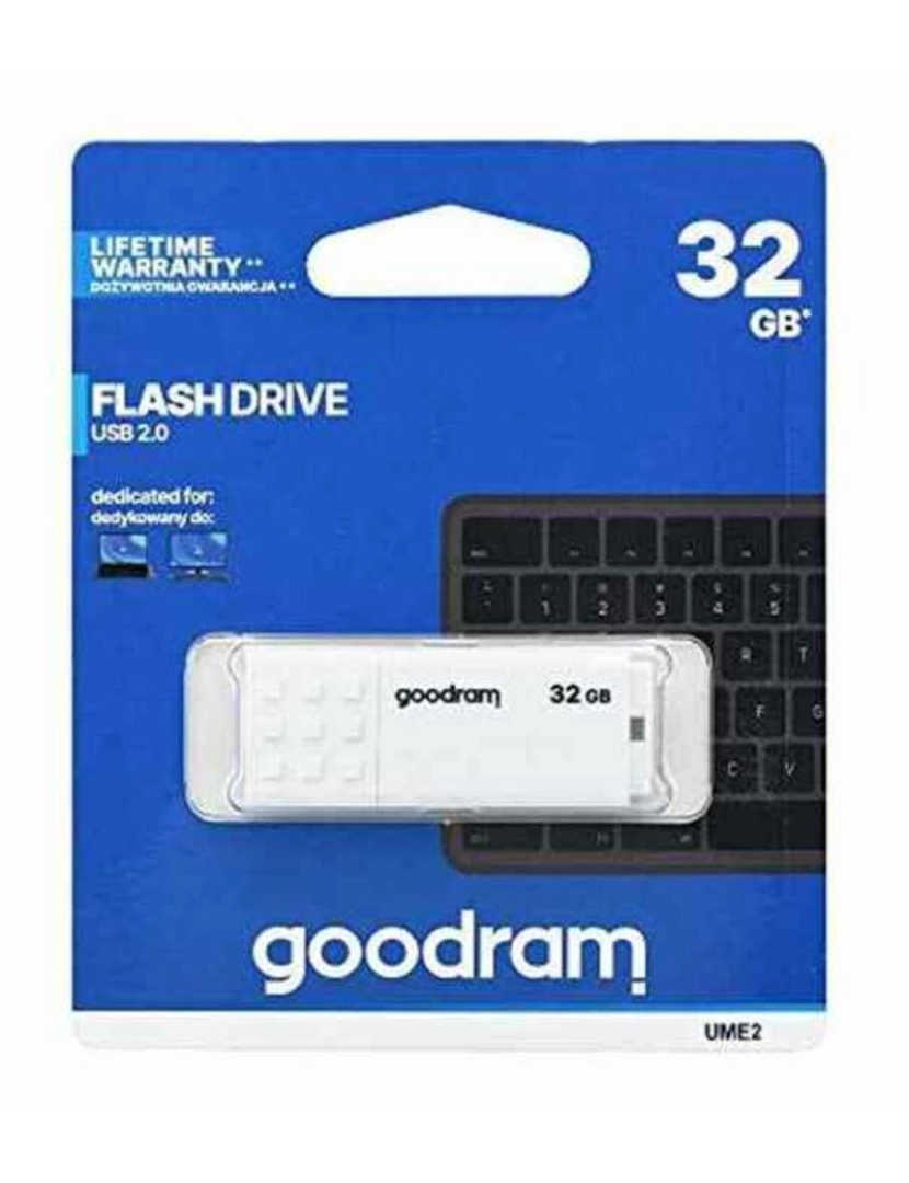 Goodram - Memória USB GoodRam UME2 USB 2.0 5 MB/s-20 MB/s