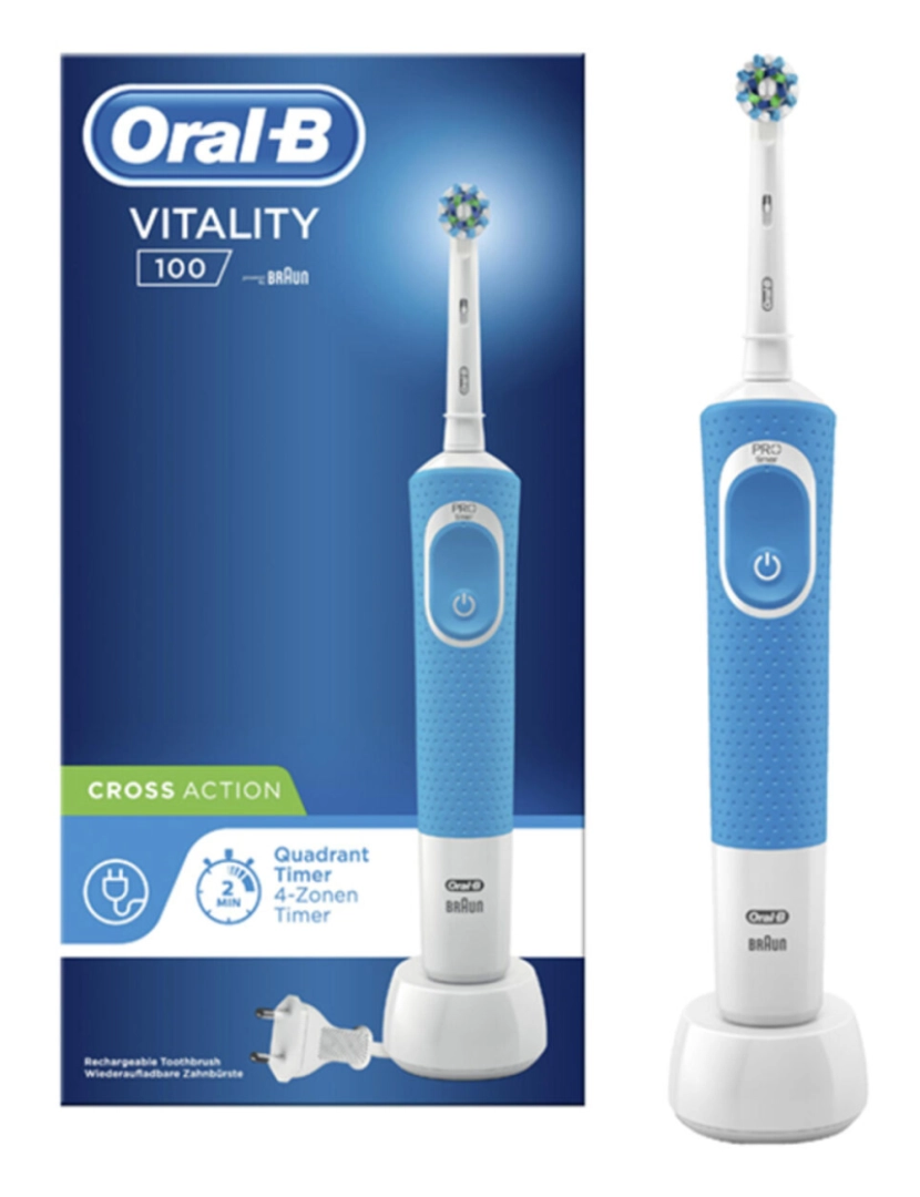 imagem de Escova de Dentes Elétrica Oral-B Vitality 100 Cross Action3